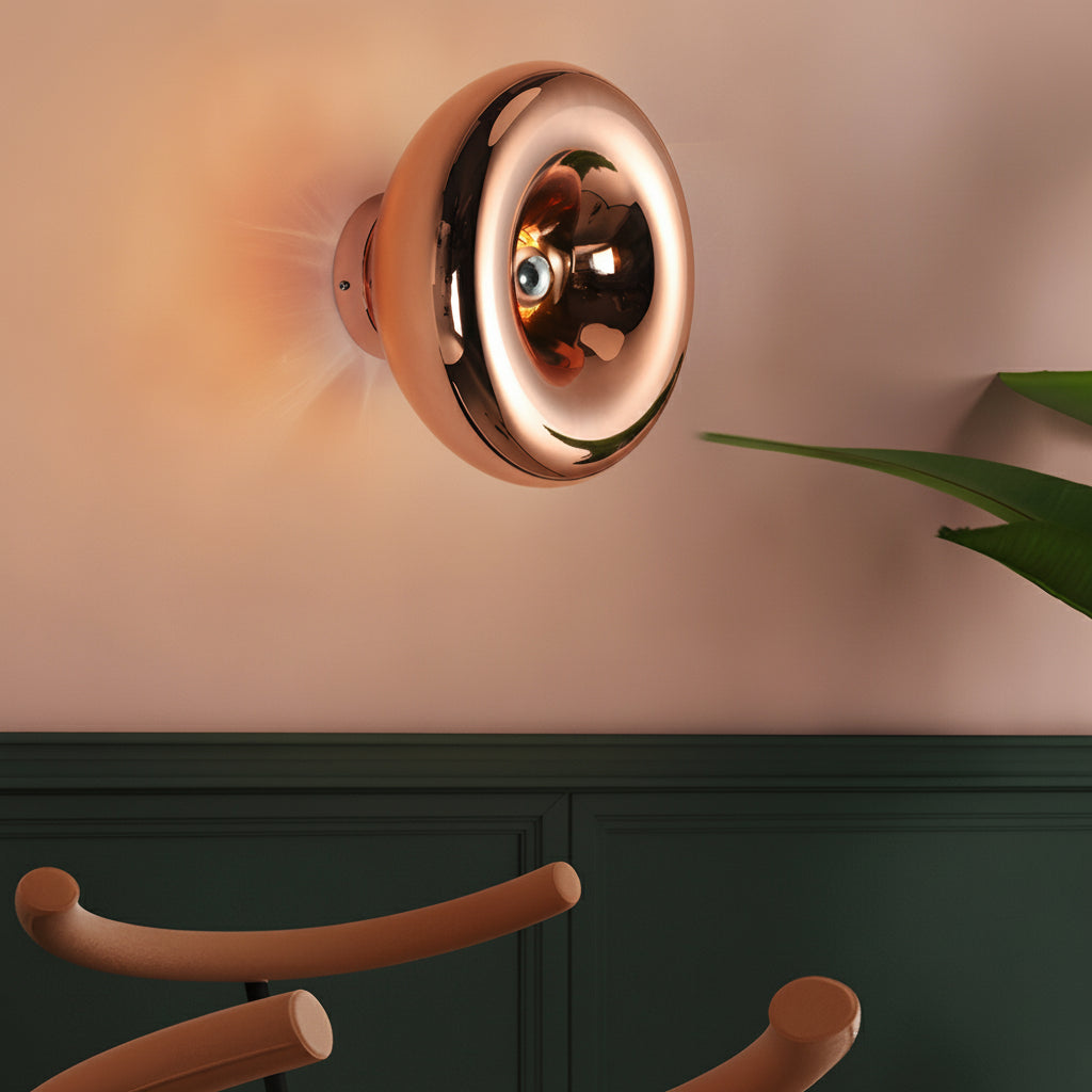 Modern Lava Glass LED Wall Sconce – Creative Melting Art Wall Light (Gold/Silver/Rose Gold) | Kalsten