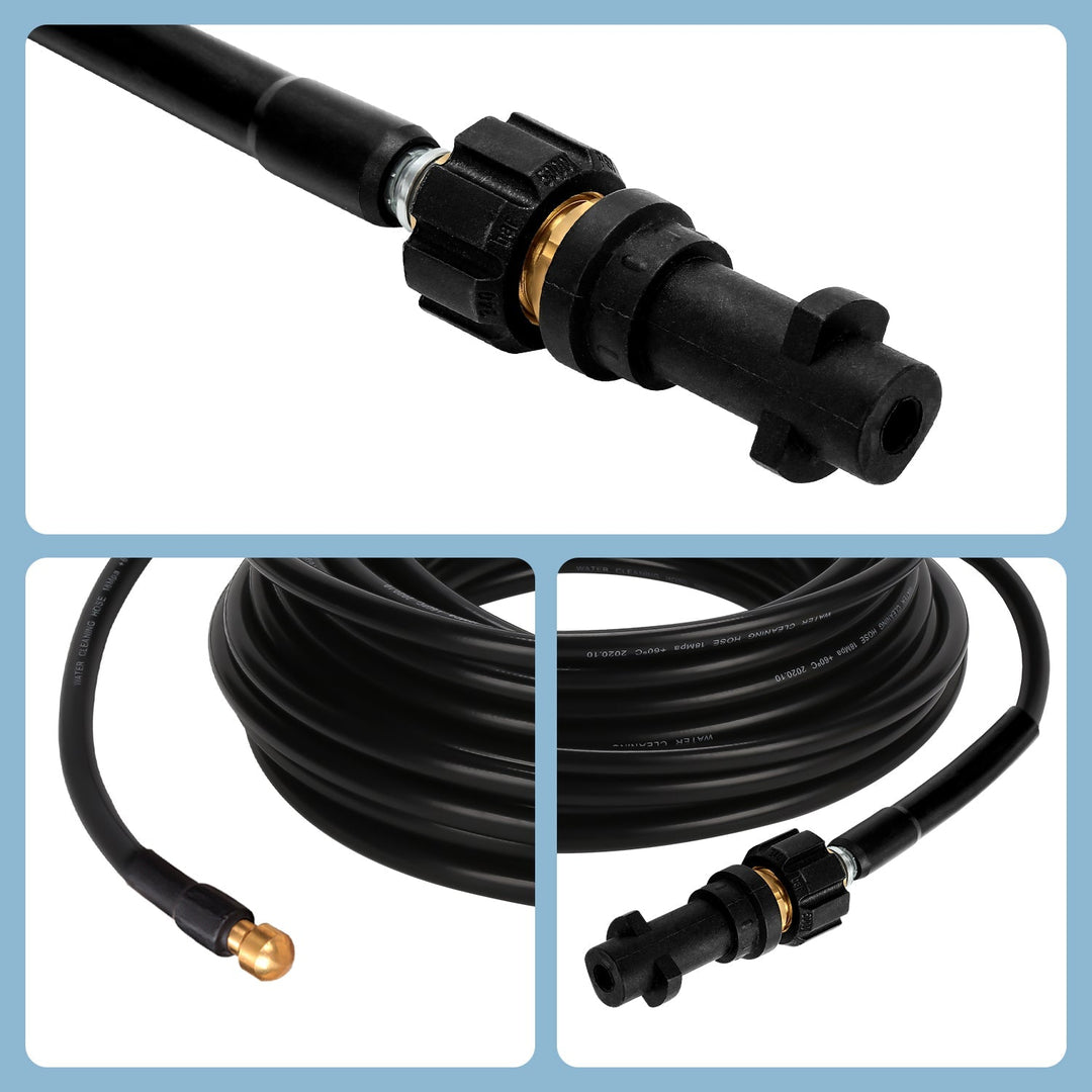 Pipe cleaning hose 10m-30m 180 bar | Kalsten