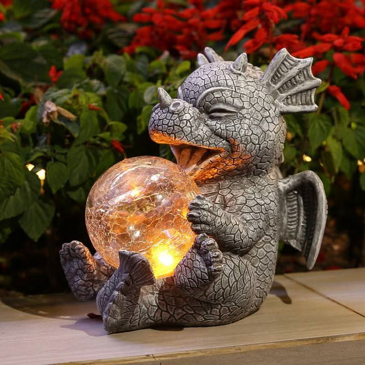 LED Dragon Shaped Table Lamp Rechargeable | Kalsten