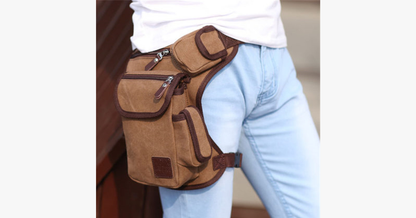 Skanto | Outdoor Sports Leg Bag - Made of 600D Polyester Fabrics - PU Waterproof - Adjustable and Detachable Leg Straps - Multifunctional Bag