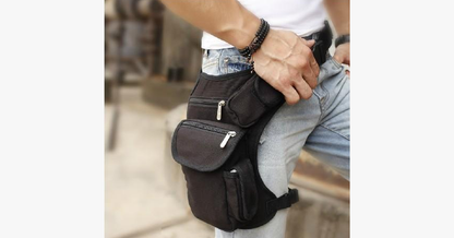 Skanto | Outdoor Sports Leg Bag - Made of 600D Polyester Fabrics - PU Waterproof - Adjustable and Detachable Leg Straps - Multifunctional Bag