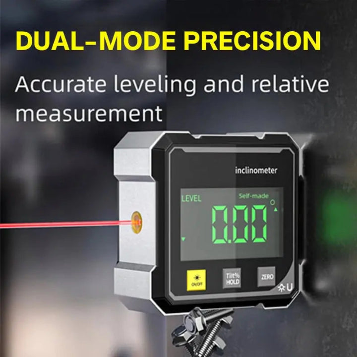 Precision Angle Meter AnglePro – Magnetic Digital Laser Level | Kalsten
