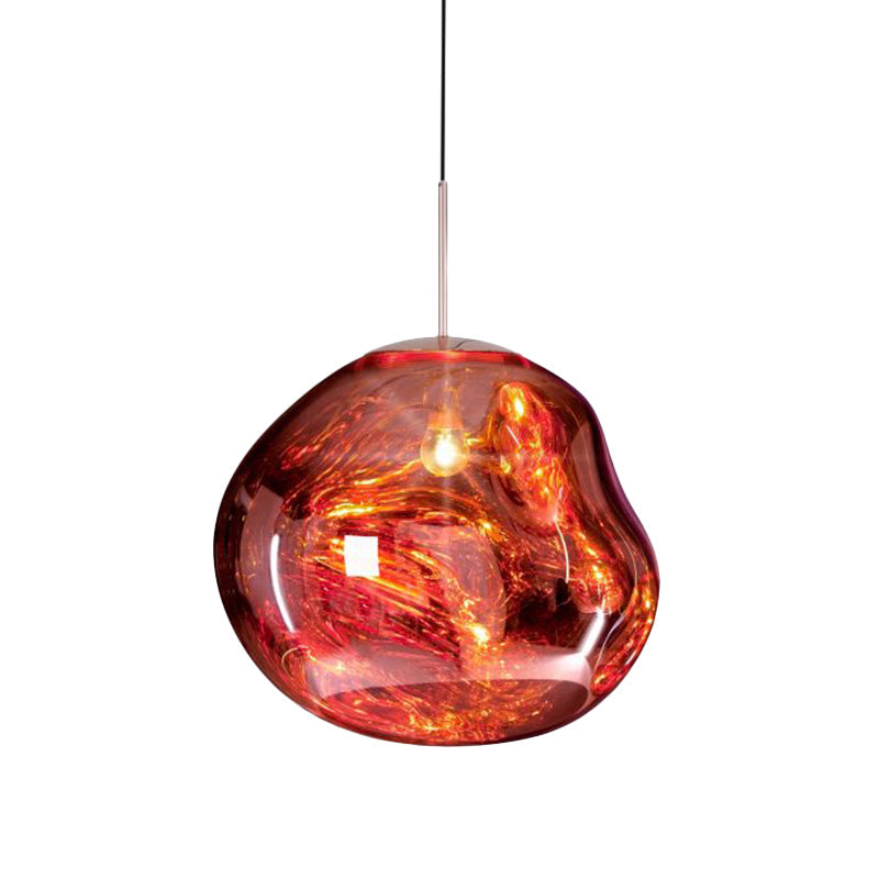 Modern Glass Ceiling Lamp - LunaLux | Kalsten
