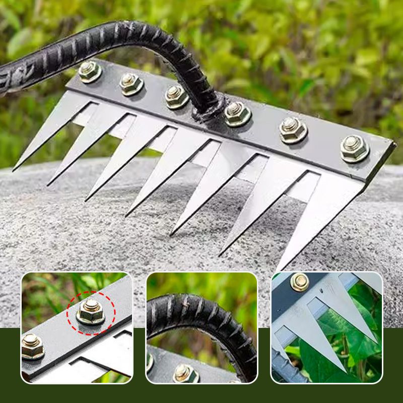 TuinTand Expert – Versatile Hand Rake Made of Carbon Steel for Precision Work | Kalsten