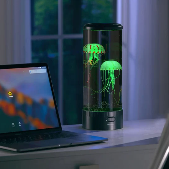 LED Jellyfish Lava Lamp & Aquarium Light
