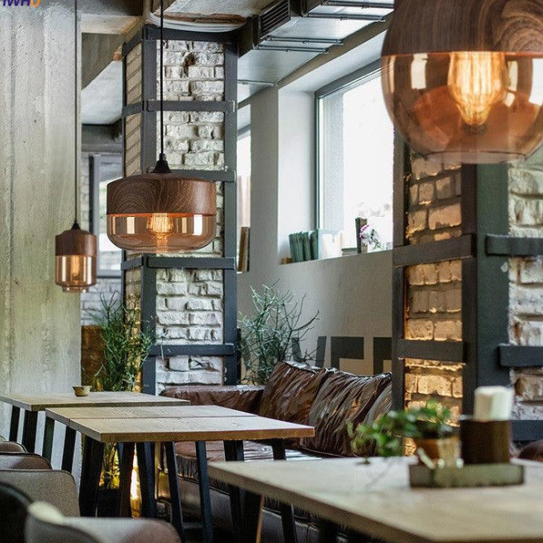 Stylish Scandinavian Wooden Ceiling Lamp - NordLuna | Kalsten