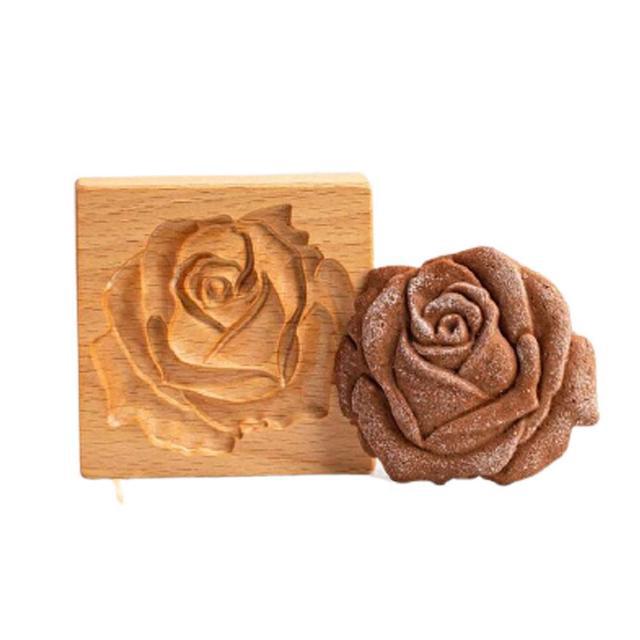 Kalsten | Wooden Cookie Mold Set | Engraved Pastry Stamps | Gingerbread & Biscuit Press