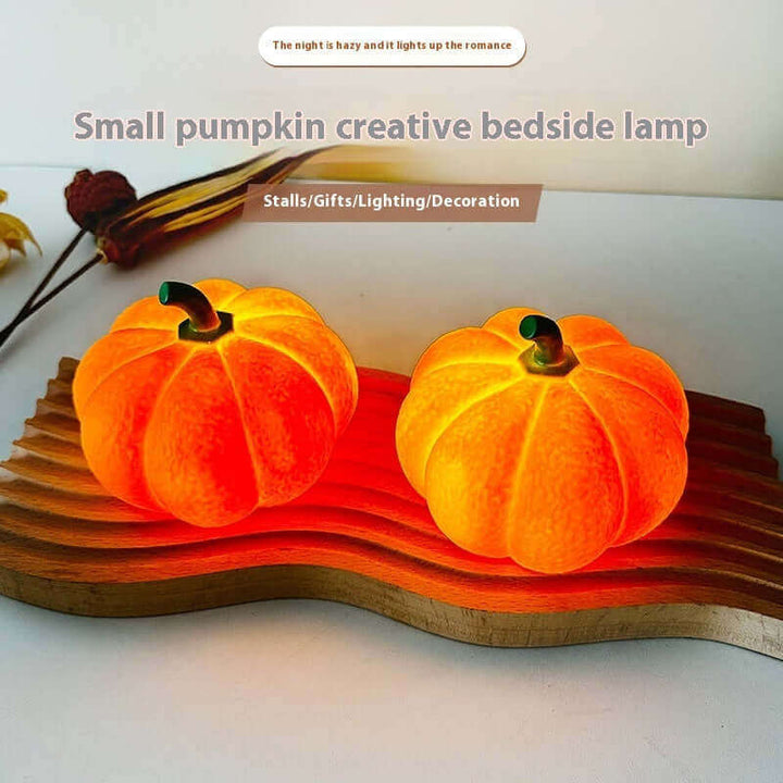 Pumpkin Halloween Decorative Night Light Bedroom Dormitory Creative Bedside Lights Eye Protection Deco Night Lamp | Kalsten