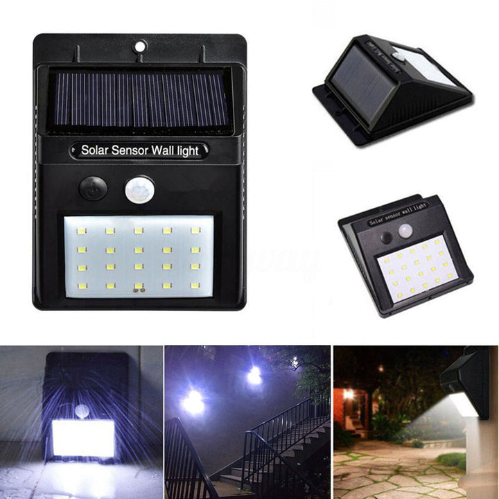 Set of 5 Solar LED Outdoor Lights – LumaPath | Kalsten