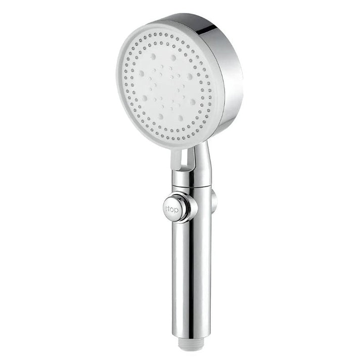 Kalsten | 5-Mode Shower Head for Low Pressure | Stop Button for Easy Water Control