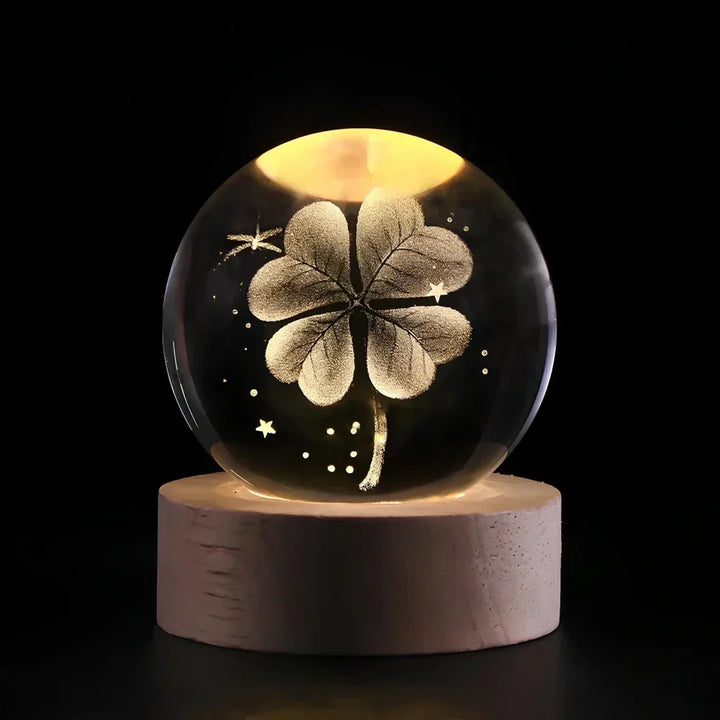 3D Crystal Ball LED Night Light