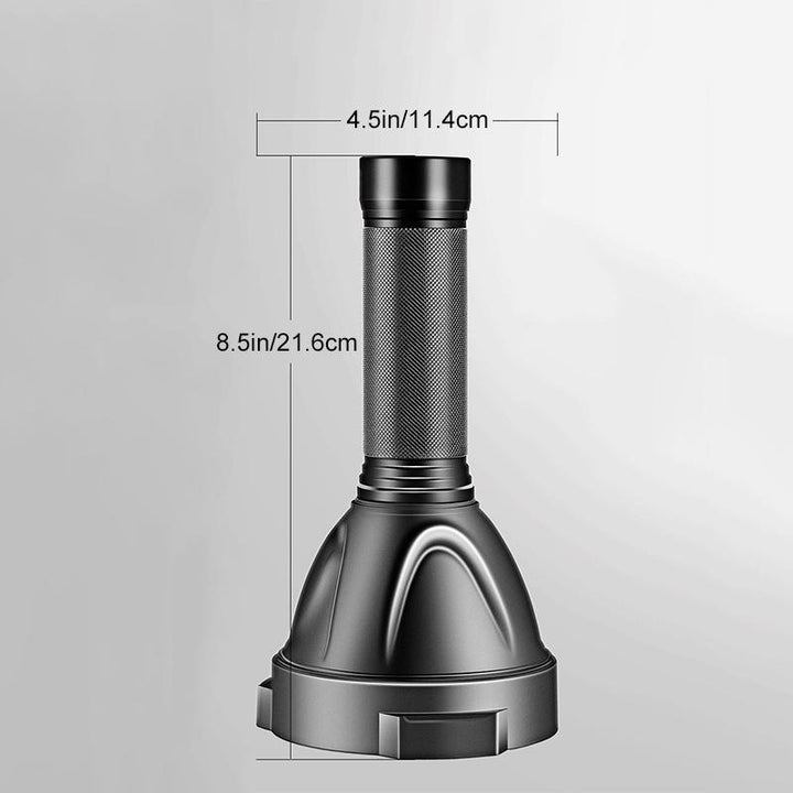 High-Lumen Waterproof LED Flashlight