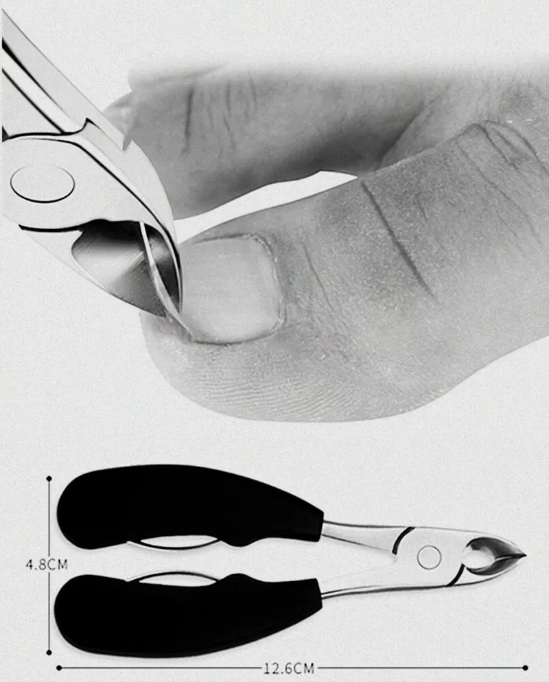 Kalsten | Toenail Clipper for Seniors, Sharp, Ergonomic & Ideal for Thick Nails