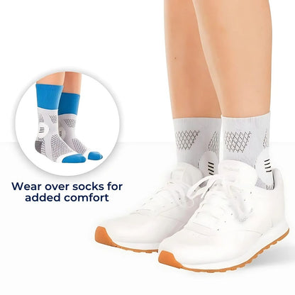 Neurowear | Compression socks for Neuropathy – Graduated 20–31 mmHg – Breathable toeless design – All-day relief for swollen feet Karnz
