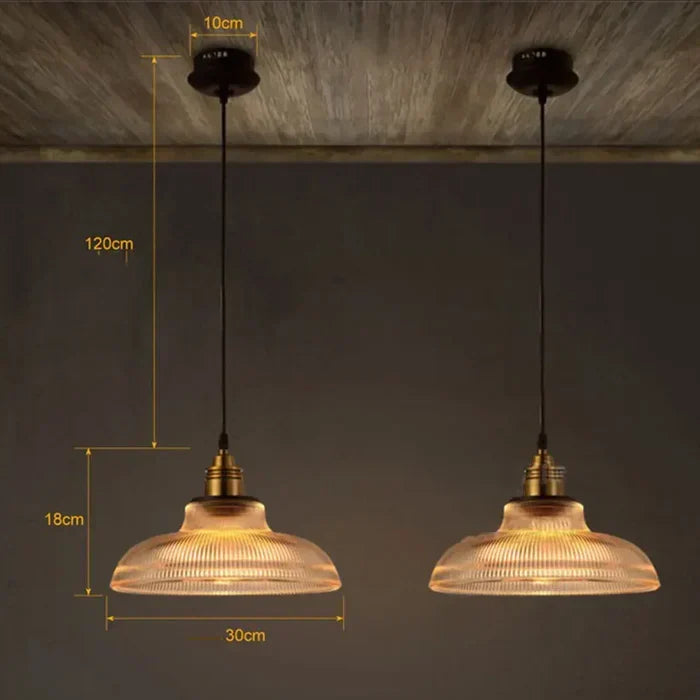 Glass Pendant Lamp - CrystalLoom | Kalsten