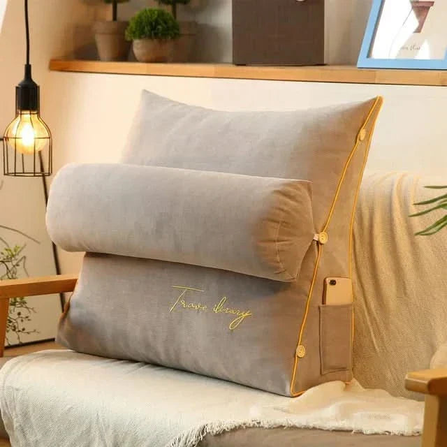 Kalsten | Wedge Back Support Pillow with Neck Roll