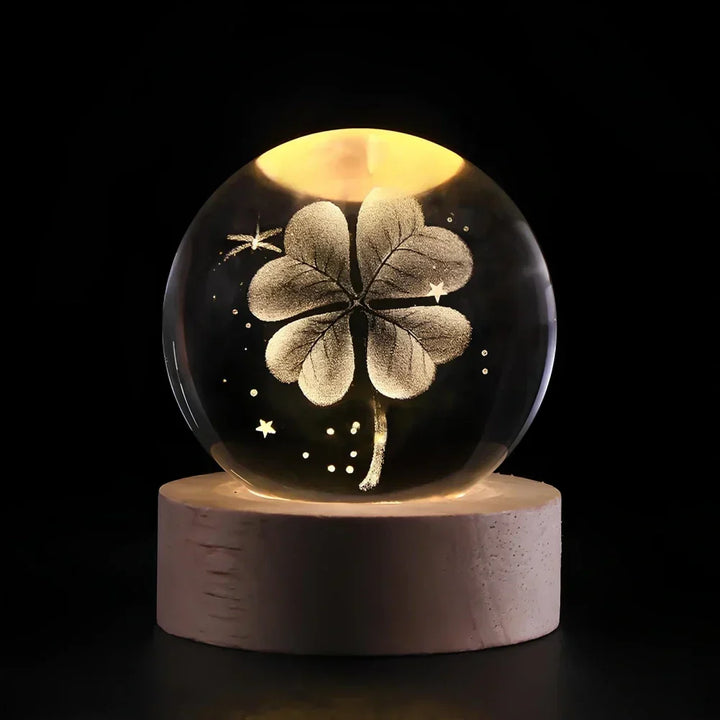 3D Crystal Ball LED Night Light Kalsten