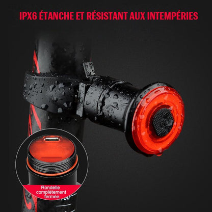 BowLift | Smart Bike Tail Light – Ultra-Intelligent Brake Light with USB Rechargeable Battery & Waterproof Design