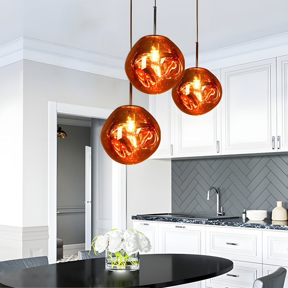 Irregular Creative Lava Glass Ball Personality Post-Modern Pendant Lights | Kalsten
