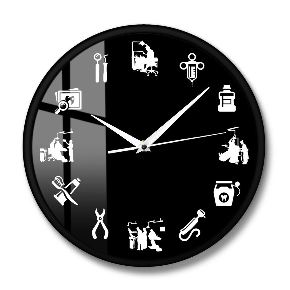 Stylish Dental - Design Wall Clock for a Modern Interior Kalsten