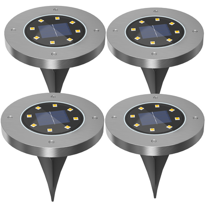 Skanto | Weather-Resistant Rechargeable Solar Panel Lights for Outdoor Use