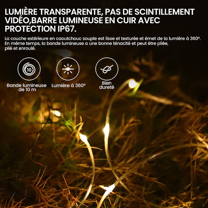 Portable retractable waterproof outdoor light garland | Kalsten