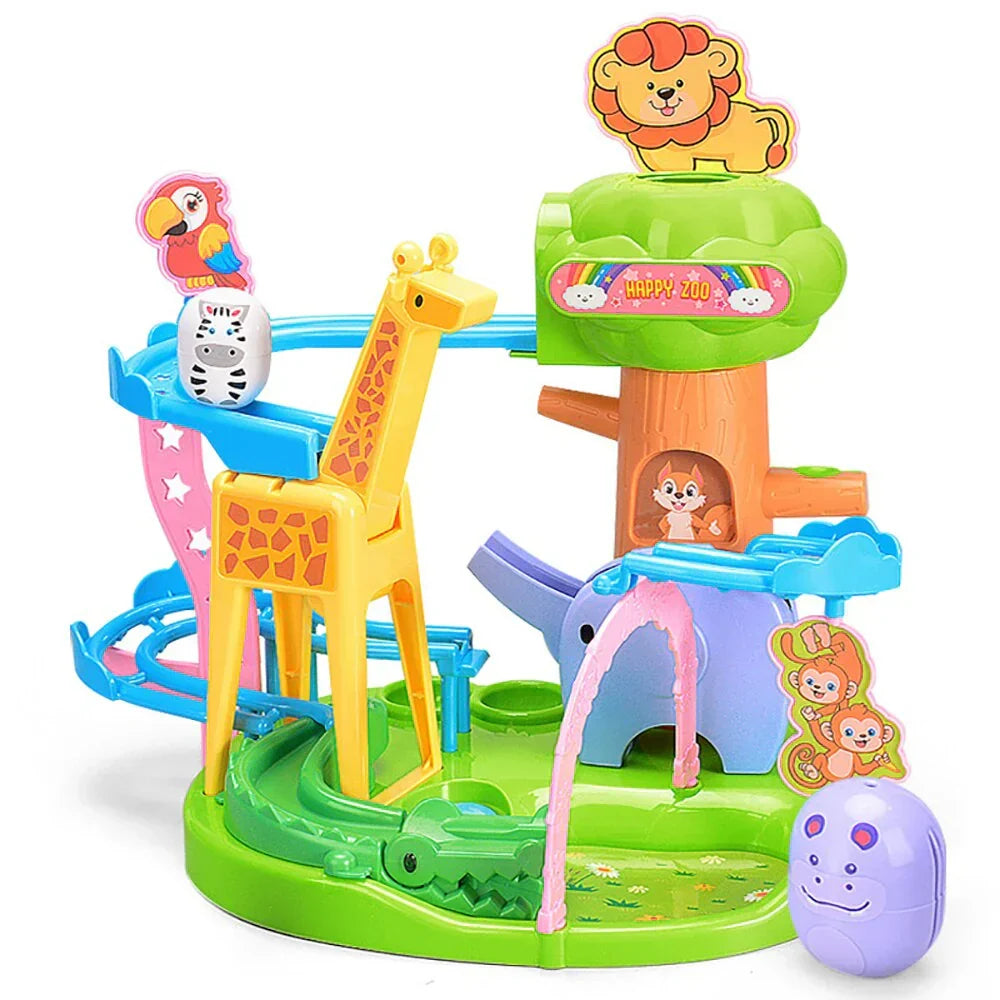 Kalsten | Creative Constructions – Animal Slide Toy with Animals and Slides