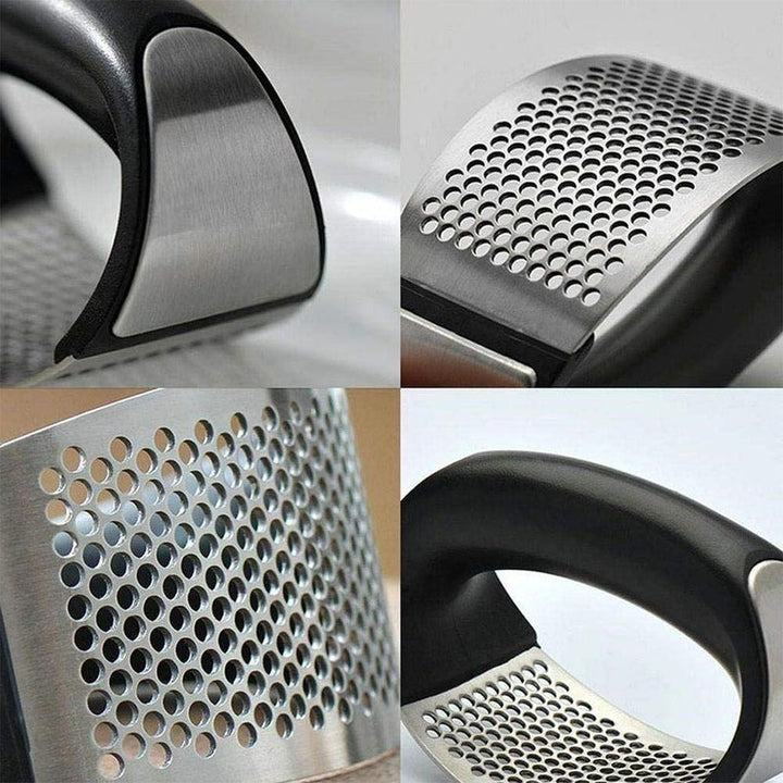 Manual stainless steel garlic press | Kalsten