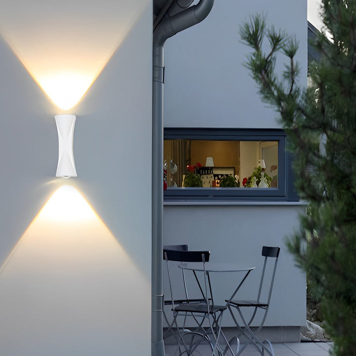 Creative Up and Down Lights LED Waterproof Modern Outdoor Wall Lamp | Kalsten