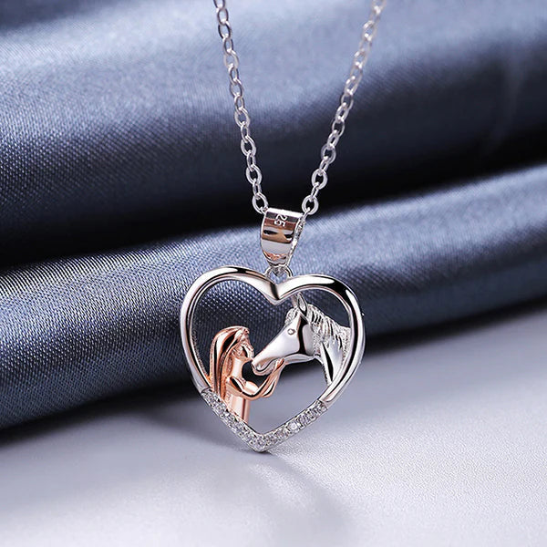 Kalsten | Girl and Horse Necklace Chain