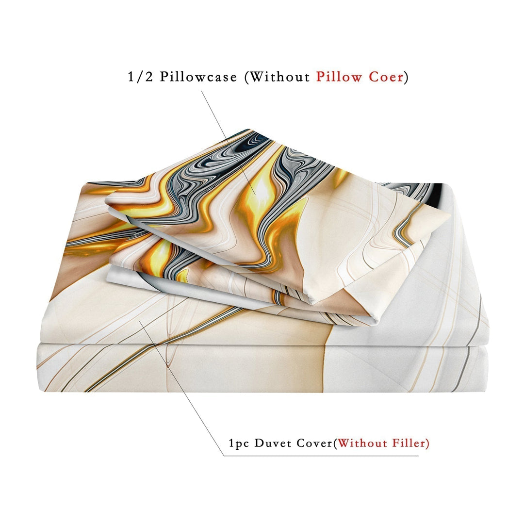 Ultra Soft Artistic Duvet Cover Set for Vibrant Bedroom Style Kalsten