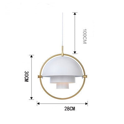 Nordic Creative Modern Ball Iron Chandelier | Kalsten