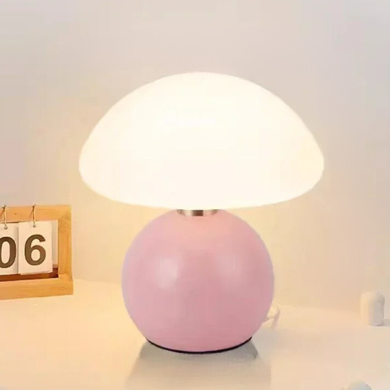 Elegant Cream Table Lamp – Atmospheric Lighting for Home Kalsten
