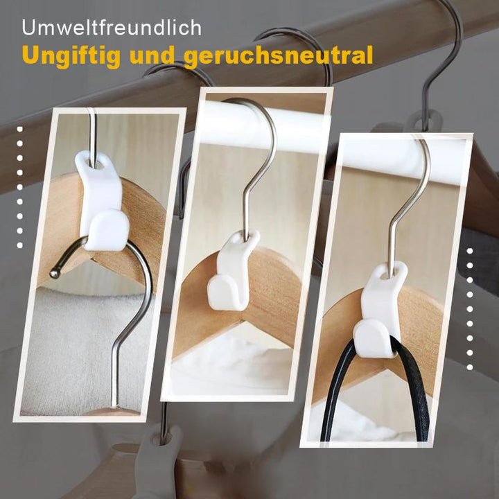 Clothes hanger connection hooks | Kalsten