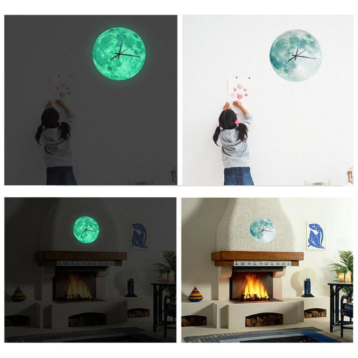 MoonLight - Illuminated Design Clock for Atmospheric Evenings Kalsten