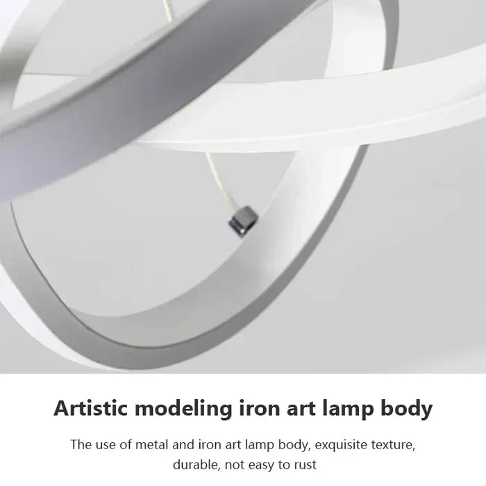 Modern LED Ceiling Lamp - WaveGlow | Kalsten