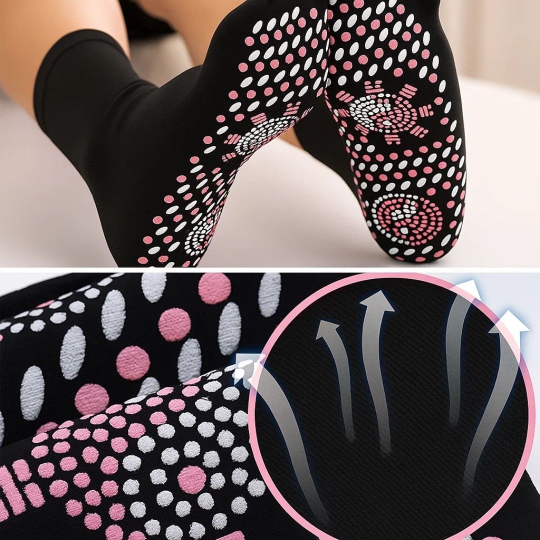 Thermal Socks – Magnetic Therapy – Breathable Slimming Thermal Socks for Cold Feet – Boosts Circulation & Comfort Skanto