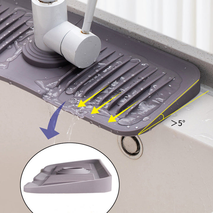 Silicone Faucet Drain Mat | Kalsten