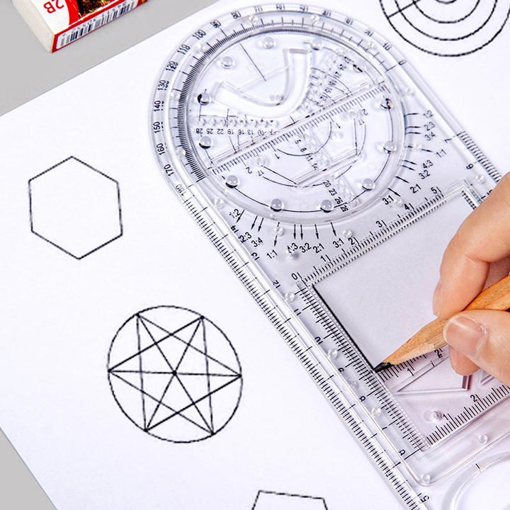 Multifunctional geometric ruler | Kalsten