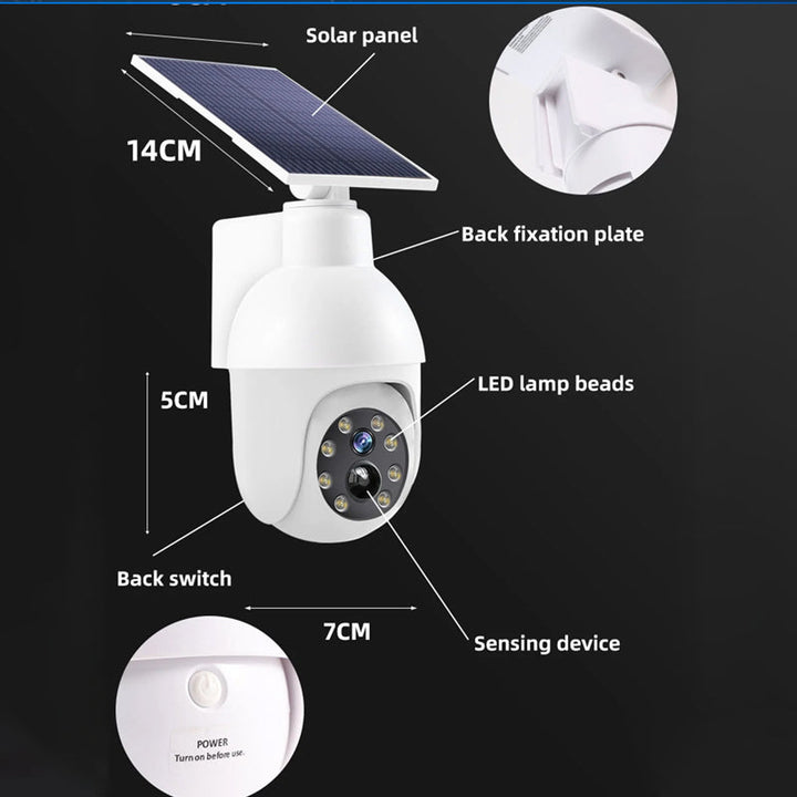 Simulation Surveillance Camera Street Lighting - Safety & Lighting | Kalsten