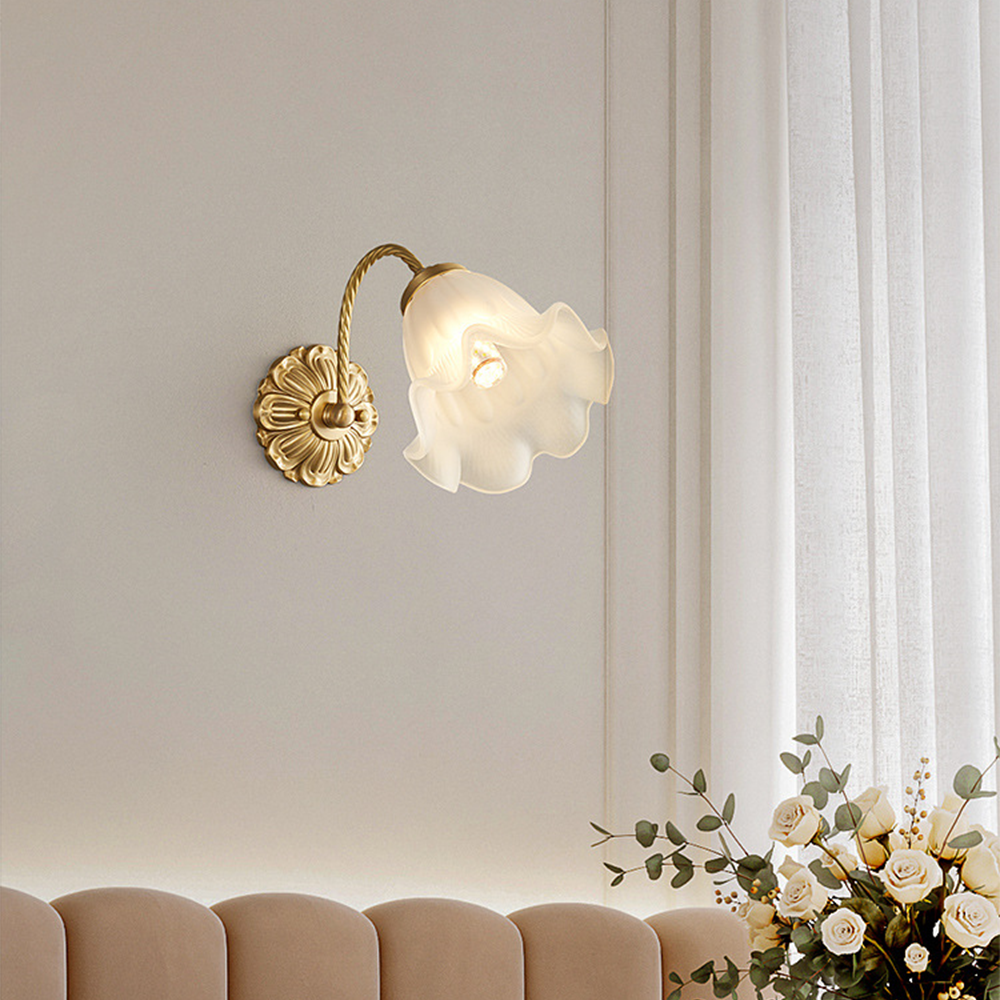VintageGlow – Retro Glass Wall Light for Atmosphere | Kalsten