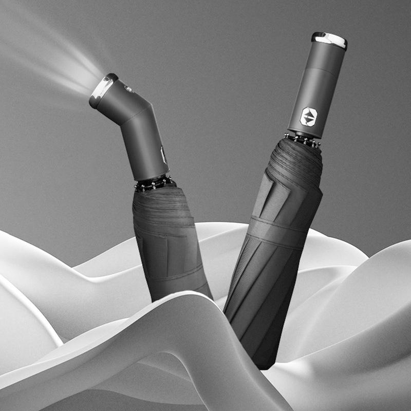 Windproof parasol and umbrella with LED | Kalsten