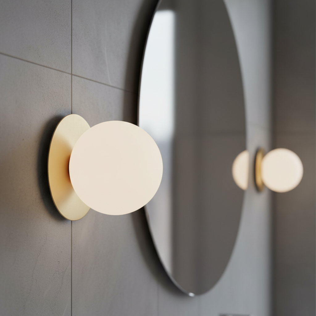 Poli Luxe Crystal-Accent LED Flush Mount