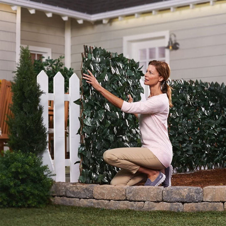 Expandable Faux Privacy Fence | Kalsten