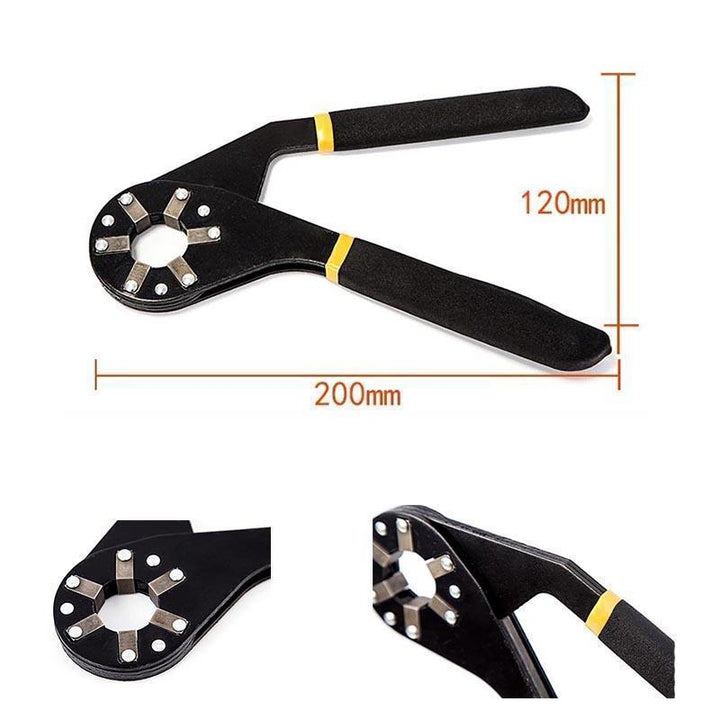14-in-1 Logger Head Adjustable Wrench Bionic Handle | Kalsten