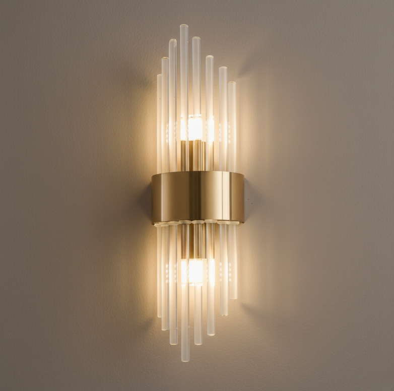 Crystal Adjustable LED Wall Sconce
