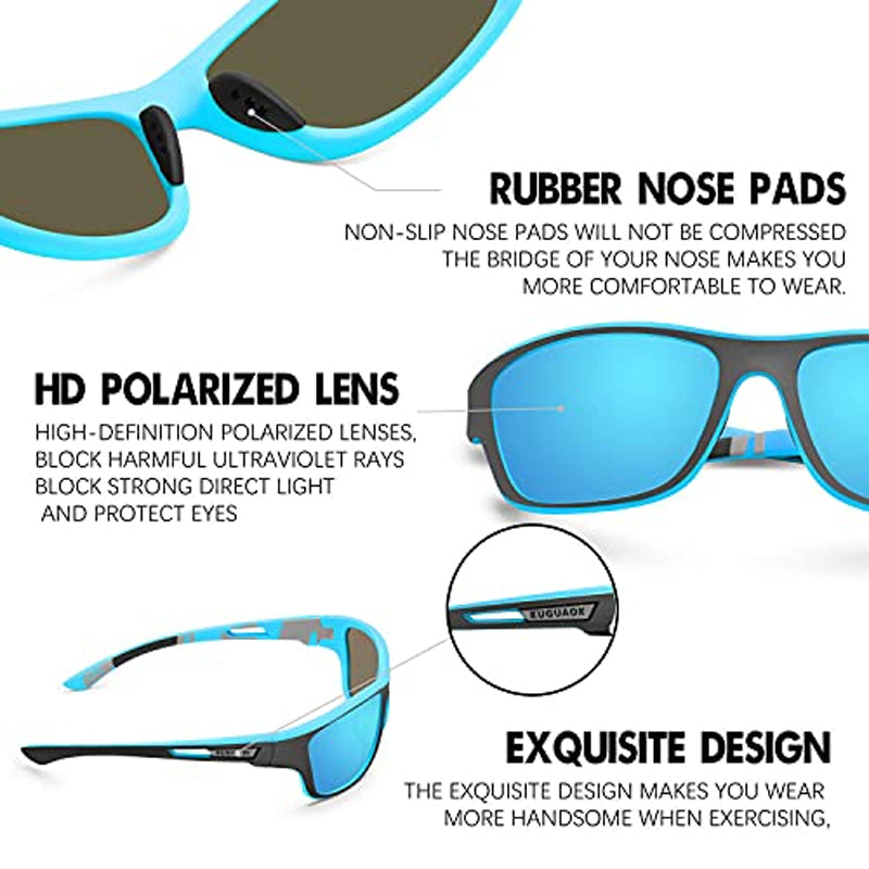 Kalsten | Outdoor Sport Sunglasses with Anti-Glare Polarized Lens