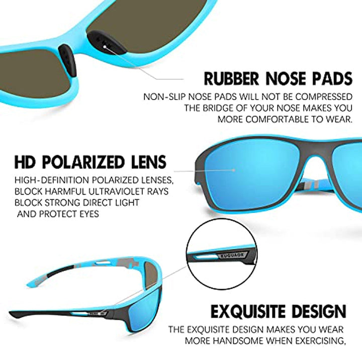 Kalsten | Outdoor Sport Sunglasses with Anti-Glare Polarized Lens