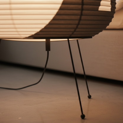 Yunari Haze Wabi-Sabi Rice Paper Lamp