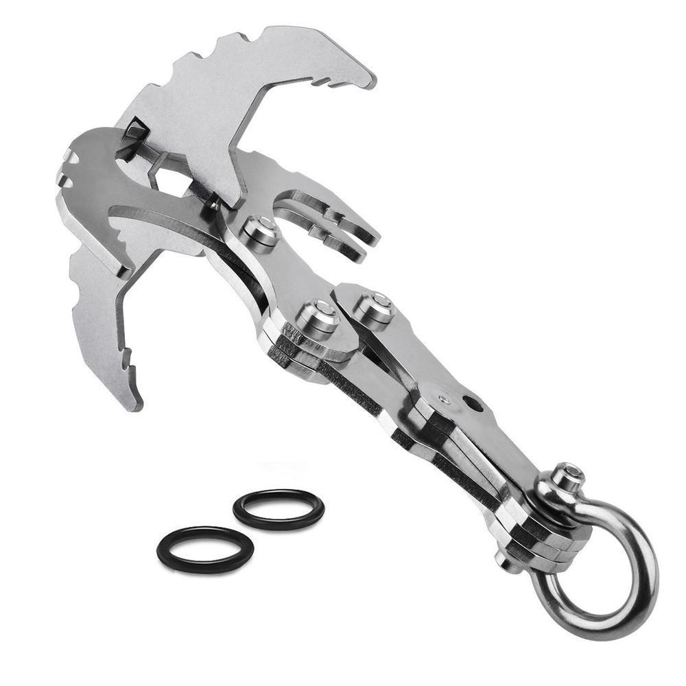 Kalsten | Stainless Steel Survival Folding Grappling Gravity Hook